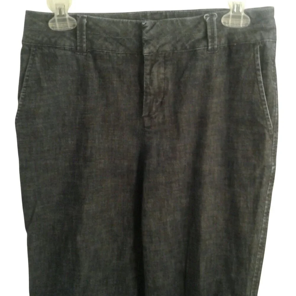 Coldwater Creek Size 4 L4 Womens Pants Denim Blue Jeans Trouser Cotton Blend - Picture 2 of 6